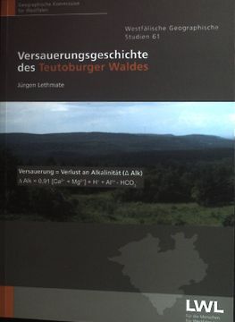 portada Versauerungsgeschichte des Teutoburger Waldes. Westfälische Geographische Studien; 61