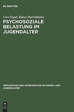 portada Psychosoziale Belastung im Jugendalter (pr Vention und Intervention im Kindes- und Jugendalter) (en Alemán)
