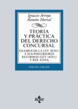portada TEORIA Y PRACTICA DEL DERECHO CONCURSAL (3ª ED.) (En papel)