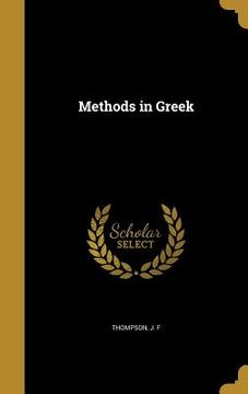 portada Methods in Greek (in English)