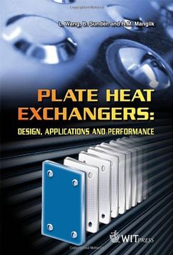 portada Plate Heat Exchangers: Design, Applications and Performance (Developments in Heat Transfer) (en Inglés)
