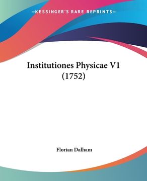 portada Institutiones Physicae V1 (1752) (in Latin)