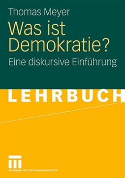 portada Was ist Demokratie? Eine Diskursive Einführung (in German)