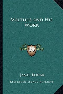 portada malthus and his work (en Inglés)