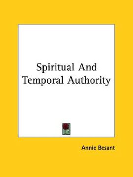 portada spiritual and temporal authority (en Inglés)
