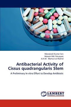 portada antibacterial activity of cissus quadrangularis stem (en Inglés)