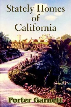 portada stately homes of california (en Inglés)
