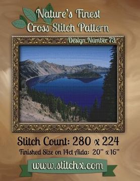 portada Nature's Finest Cross Stitch Pattern: Design Number 73 (in English)