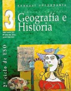portada Ciencias Sociales, Geografia e Historia, 3 Eso, 2 Ciclo
