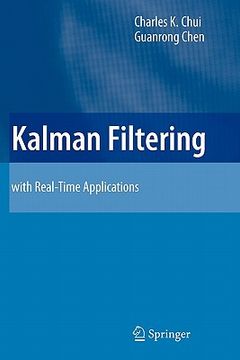 portada kalman filtering: with real-time applications (en Inglés)