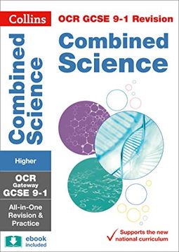 portada Ocr Gateway Gcse 9-1 Combined Science Higher All-In-One Complete Revision and Practice: Ideal for Home Learning, 2021 Assessments and 2022 Exams (Collins Gcse Grade 9-1 Revision) (en Inglés)