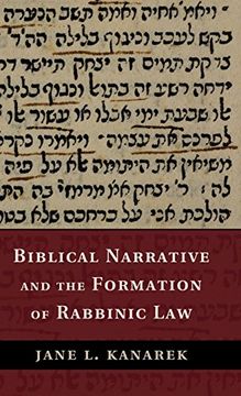 portada Biblical Narrative and the Formation of Rabbinic law (en Inglés)