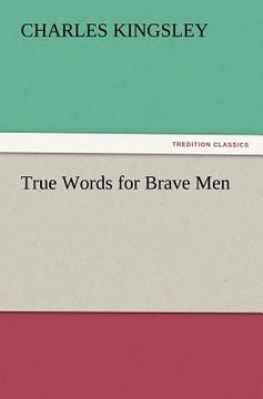 portada true words for brave men