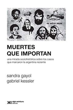 portada Muertes que Importan (in Spanish)