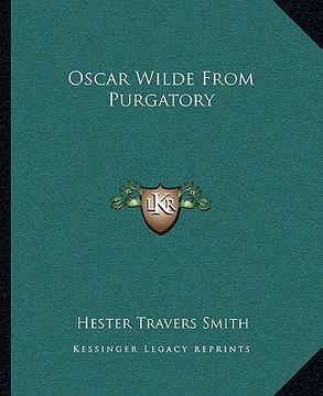 portada oscar wilde from purgatory (en Inglés)