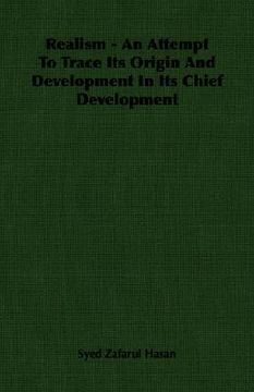 portada realism - an attempt to trace its origin and development in its chief development