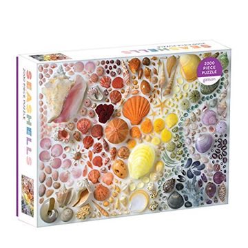 portada Mudpuppy: Rainbow Seashells (Diseño de Conchas) (2000 Piezas) (in English)