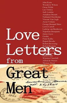portada love letters from great men: like vincent van gogh, mark twain, lewis carroll, and many more (in English)