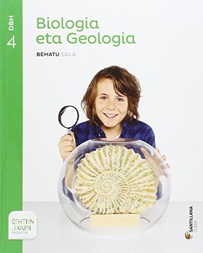 portada Biologia eta Geologia Behatu Saila 4 dbh Egiten Jakin
