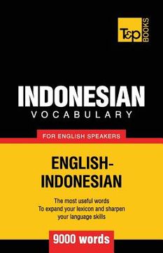 portada Indonesian vocabulary for English speakers - 9000 words (in English)