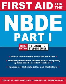 portada First aid for the Nbde Part 1, Third Edition (First aid Series) (in English)
