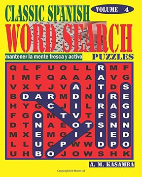 portada Classic Spanish Word Search Puzzles. Vol. 4: Volume 4