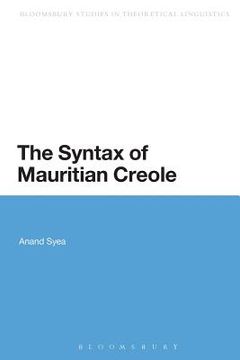 portada the syntax of mauritian creole (in English)