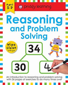 portada Reasoning and Problem Solving (Wipe Clean Workbooks) (en Inglés)