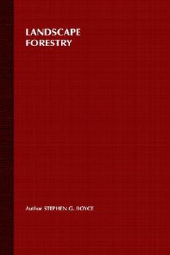 portada landscape forestry (en Inglés)
