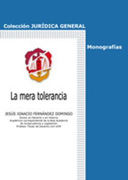 portada La mera tolerancia (Jurídica General-Monografías)