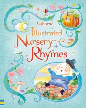 portada usborne illustrated book of nursery rhymes (en Inglés)