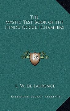 portada the mystic test book of the hindu occult chambers (en Inglés)