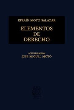 portada Elementos de derecho (in Spanish)