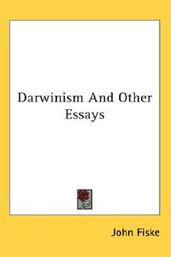 portada darwinism and other essays (in English)