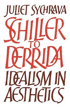 portada Schiller to Derrida Paperback (en Inglés)
