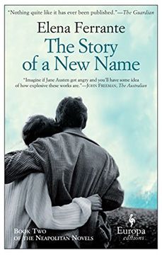 portada The Story of a New Name: A Novel (Neapolitan Novels, 2) (en Inglés)