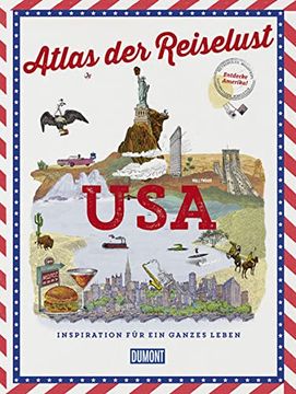 portada Dumont Bildband Atlas der Reiselust usa (en Alemán)