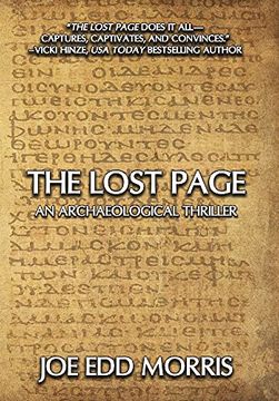 portada The Lost Page: An Archaeological Thriller (en Inglés)
