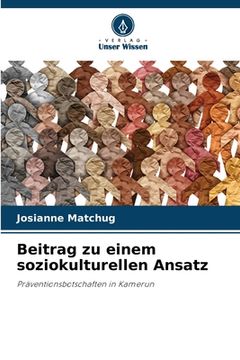 portada Beitrag zu einem soziokulturellen Ansatz (en Alemán)