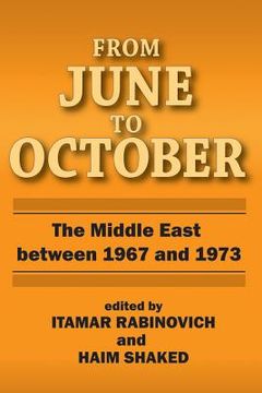 portada from june to october: the middle east between 1967 and 1973