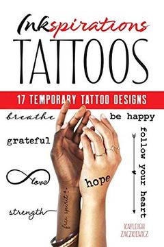 portada Inkspirations: 17 Temporary Tattoo Designs (Dover Tattoos) (en Inglés)