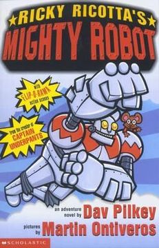 portada ricky ricotta's giant robot (en Inglés)