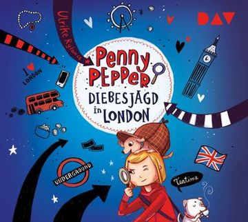 portada Penny Pepper 07: Diebesjagd in London: Szenische Lesung mit Musik mit Luisa Wietzorek (in German)