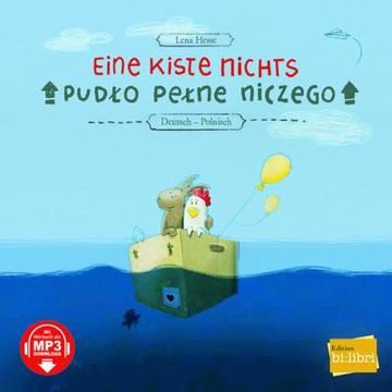 portada Eine Kiste Nichts: Kinderbuch Deutsch-Polnisch mit Mp3-Hörbuch zum Herunterladen