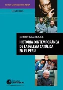 portada Historia Contemporánea de la Iglesia Católica en el Perú (in Spanish)