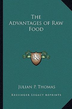 portada the advantages of raw food (in English)