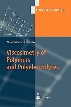 portada viscosimetry of polymers and polyelectrolytes (en Inglés)