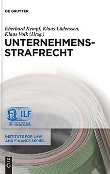portada Unternehmensstrafrecht (in German)