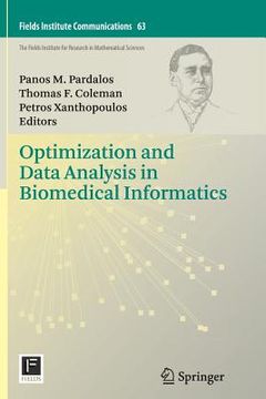 portada Optimization and Data Analysis in Biomedical Informatics (en Inglés)