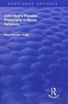portada John Hick's Pluralist Philosophy of World Religions (en Inglés)